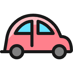 Car Retro 1 Icon from Ultimate Colors Set
