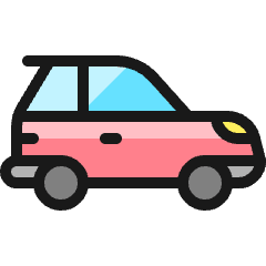 Car Smart Icon from Ultimate Colors Set