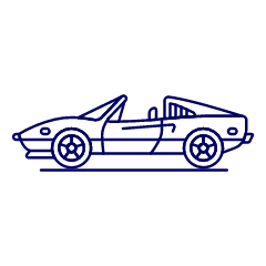 Car Sport 1 Illustration from UX Line Set
