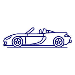 Car Sport 2 Illustration from UX Line Set
