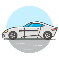 Car Sport 3 Illustration from UX Colors Set