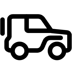 Car Type 4wd Icon from Ultimate Regular Set