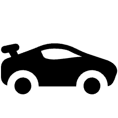 Car Type Sports Icon from Ultimate Bold Set