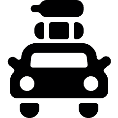 Car Voyage Icon from Ultimate Bold Set