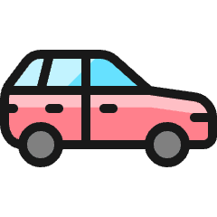 Car Wagon 1 Icon from Ultimate Colors Set