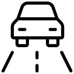 Traveling On Road Icon from Ultimate Light Set