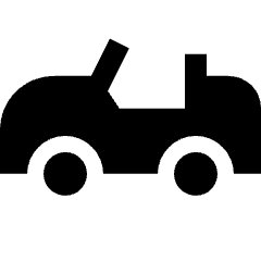 Vehicle Convertible Icon from Nova Solid Set
