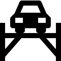 Vehicle Lifter Icon from Nova Solid Set