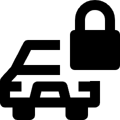Vehicle Lock Icon from Nova Line Set