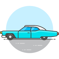 Vintage Car 6 Illustration from UX Colors Set