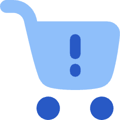 Cart Alert Quantity Limits Icon from Flex Flat Set