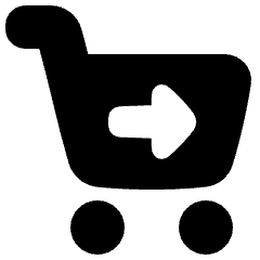Cart Checkout Icon from Plump Solid Set