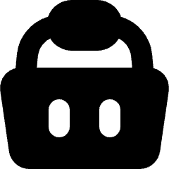 Shopping Basket 1 Icon from Micro Solid Set