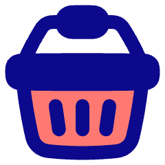 Shopping Basket 1 Icon from Plump Pop Set