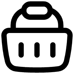 Shopping Basket 1 Icon from Flex Line Set