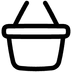 Shopping Basket 2 Icon from Plump Line Set