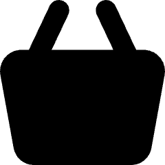 Shopping Basket 2 Icon from Micro Solid Set