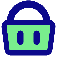 Shopping Basket 3 Icon from Core Pop Set