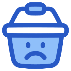 Shopping Basket Emoji Sad Icon from Plump Duo Set