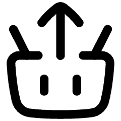 Shopping Basket Remove Icon from Flex Line Set