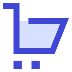 Shopping Cart 1 Icon from Sharp Duo Set