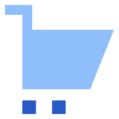 Shopping Cart 1 Icon from Sharp Flat Set