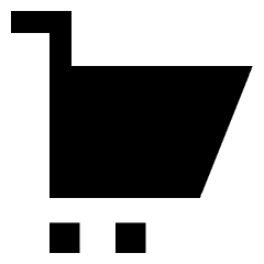 Shopping Cart 1 Icon from Sharp Solid Set