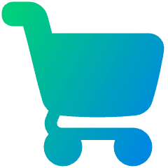 Shopping Cart 2 Icon from Plump Gradient Set
