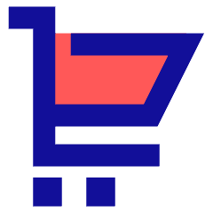 Shopping Cart 2 Icon from Sharp Pop Set