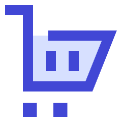 Shopping Cart 3 Icon from Sharp Duo Set