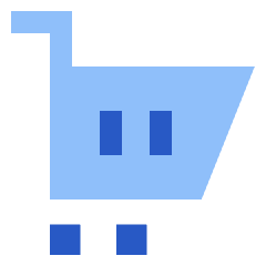 Shopping Cart 3 Icon from Sharp Flat Set