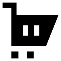 Shopping Cart 3 Icon from Sharp Solid Set
