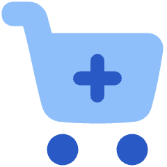 Shopping Cart Add Icon from Plump Flat Set