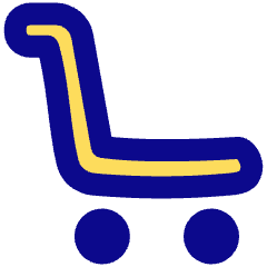 Shopping Cart Heavy Icon from Plump Pop Set
