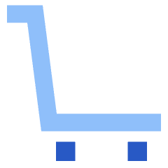 Shopping Cart Heavy Icon from Sharp Flat Set