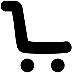 Shopping Cart Heavy Icon from Plump Solid Set