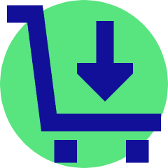 Shopping Cart Load Icon from Sharp Pop Set