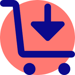 Shopping Cart Load Icon from Core Pop Set