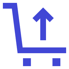 Shopping Cart Remove Icon from Sharp Duo Set
