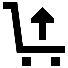 Shopping Cart Remove Icon from Sharp Remix Set