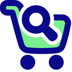 Shopping Cart Search Icon from Plump Pop Set