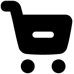 Shopping Cart Subtract Icon from Plump Solid Set