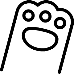 Kawaii Manga Cat Pawn 1 Icon from Ultimate Light Set