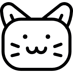 Kawaii Manga Cute Cat 1 Icon from Ultimate Light Set