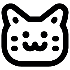 Kawaii Manga Cute Cat 2 Icon from Ultimate Bold Set