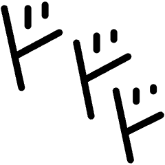 Kawaii Manga Effect Text Art Approaching Icon from Ultimate Light Set
