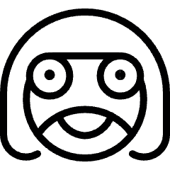 Kawaii Manga Keroro Frog Alien Icon from Ultimate Light Set