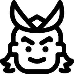 Kawaii Manga My Hero Acadiamia Allmight Icon from Ultimate Regular Set