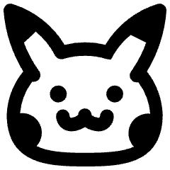 Kawaii Manga Pokemon Pikachu Electric Mice Icon from Ultimate Bold Set