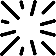 Kawaii Manga Screentone Effect Action Line Icon from Ultimate Regular Set